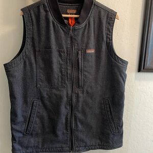 Patagonia Men's All Seasons Canvas Vest - Black - Men’s Large pre-owned.